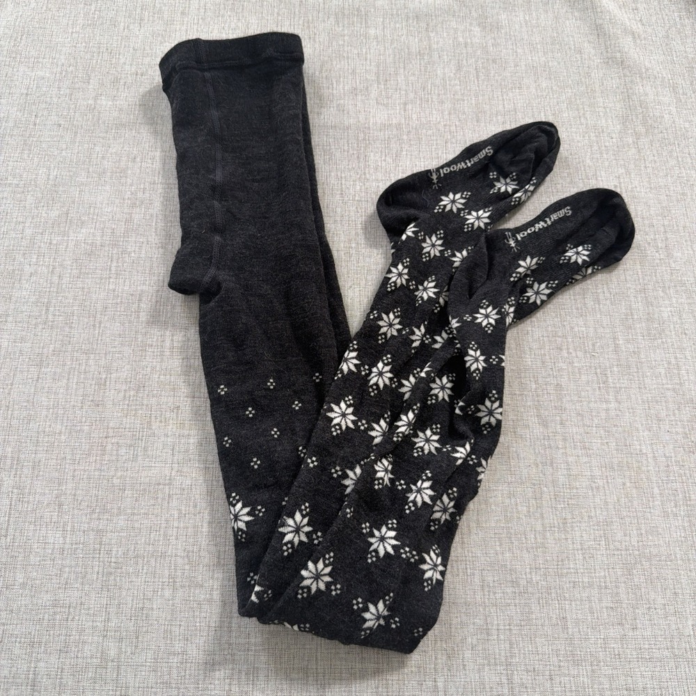 Smartwool Merino Wool Blend Knit Tights Women's Small Warm Winter Layering fall